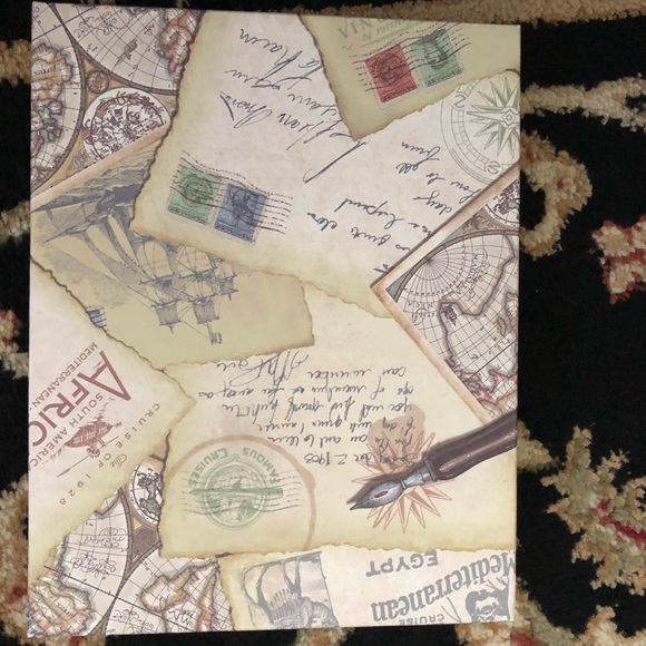 VINTAGE - PLAYING CARDS  OLD MAPS AND STAMPS  THEME  "STYLE & PAPER" BRIDGE SET - Picture 9 of 9